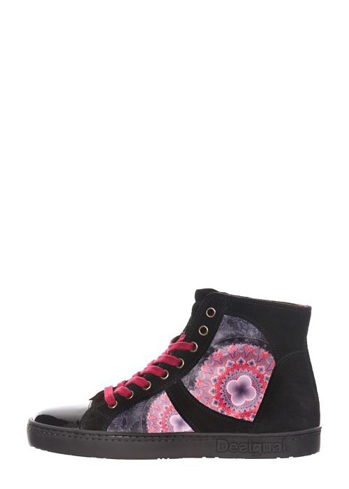 Desigual ni utcai cip Shoes Rebeldia Pink