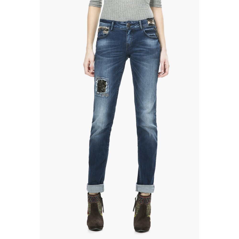 Desigual ni fut nadrg Denim Dark Wash