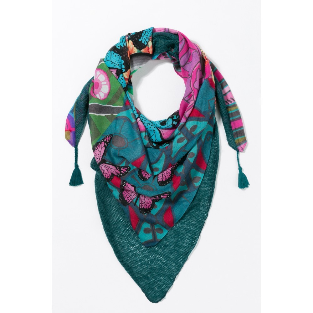 Desigual noi sl Foulard Mix Square Safari