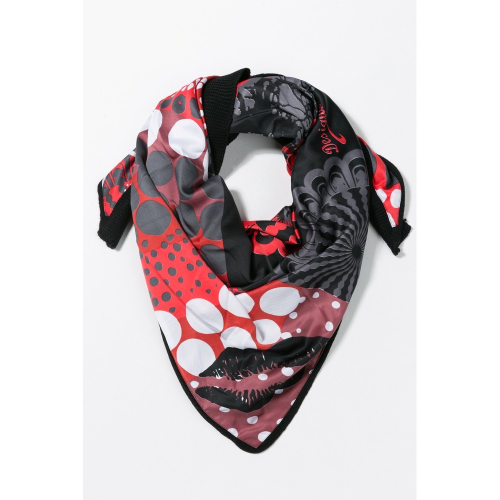 Desigual noi sl Foulard Satin Kisses