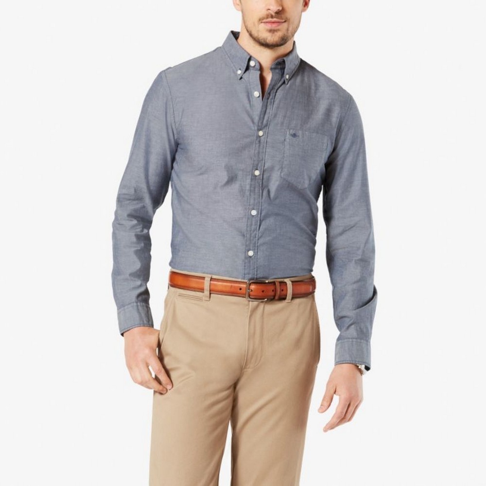 Dockers férfi ing Weathered Oxford Shirt LS