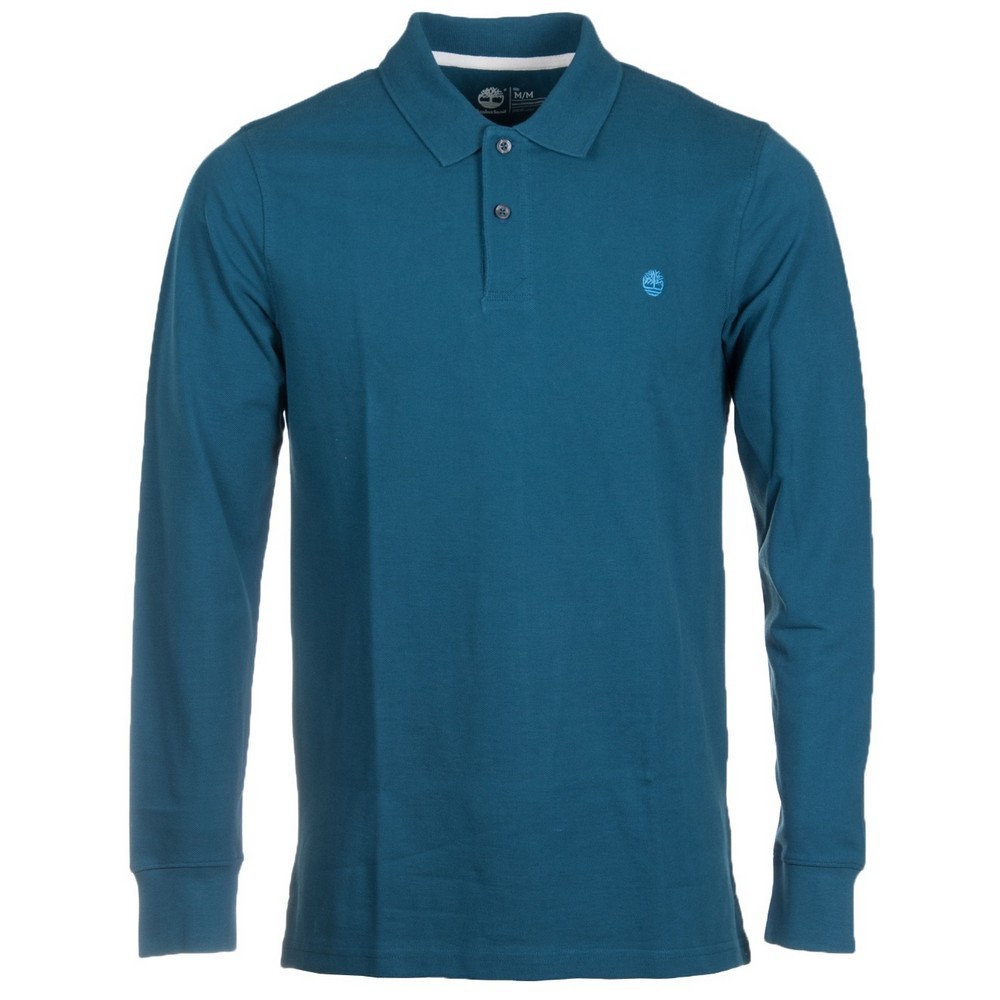 Timberland frfi hossz ujj pl Long Sleeve Millers River Polo