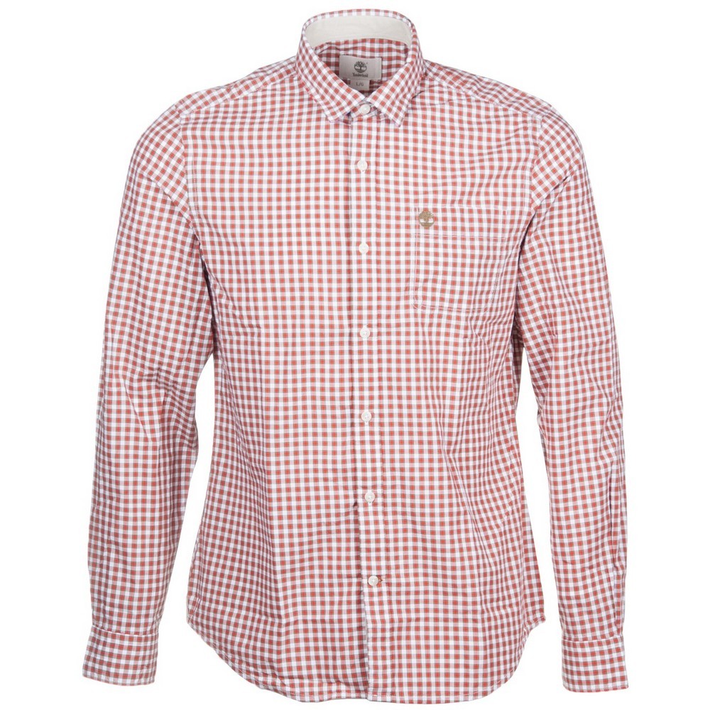 Timberland frfi ing Popeline Small Checked Shirt